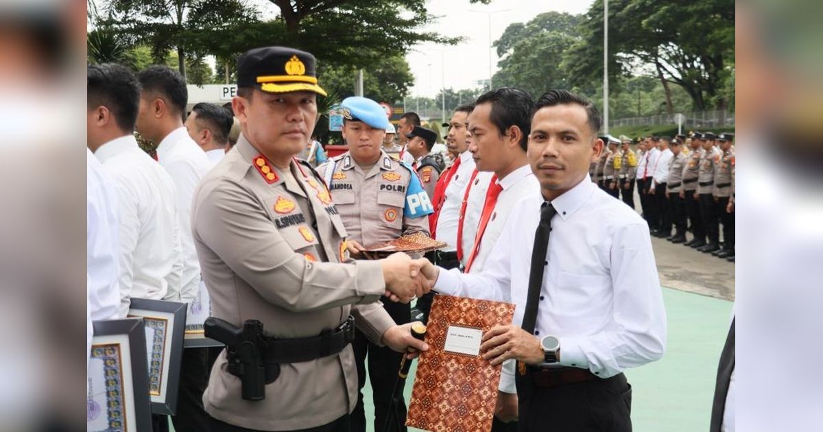 25 Personel Polresta Bandara Soetta Raih Penghargaan atas Prestasi