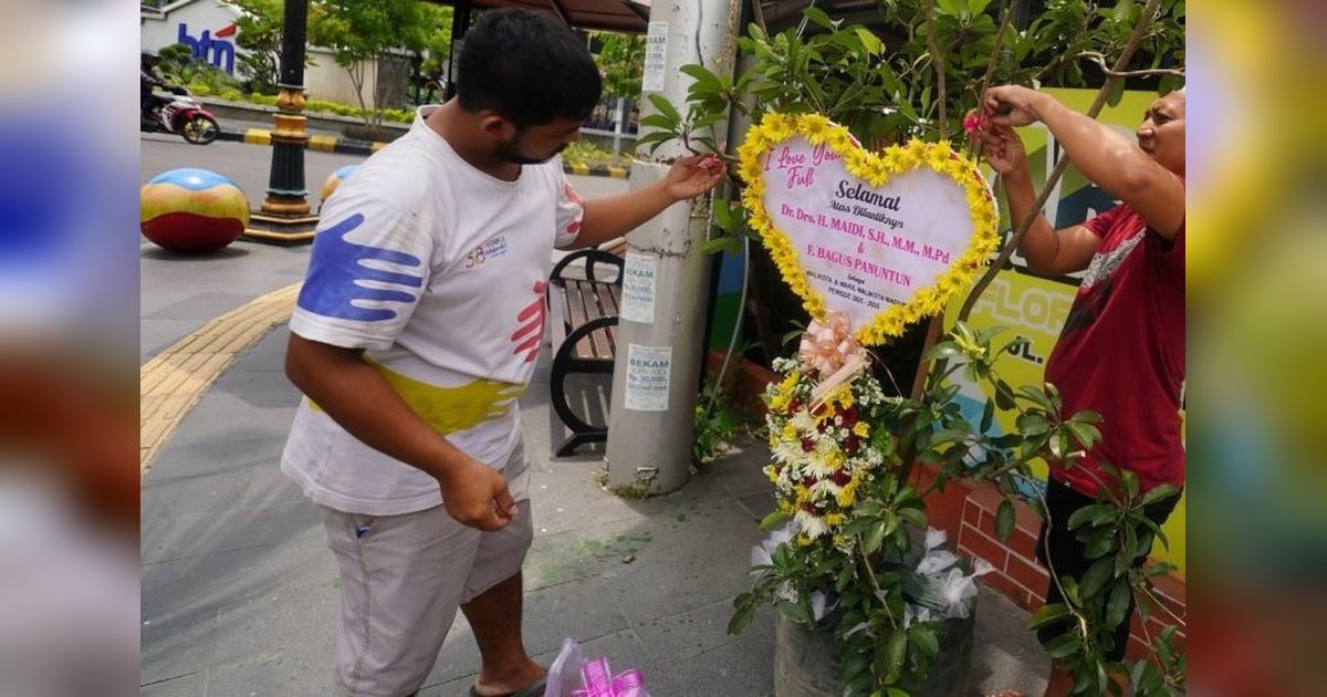 Inovasi Hijau: Bibit Pohon Gantikan Karangan Bunga di Pelantikan Wali Kota Madiun