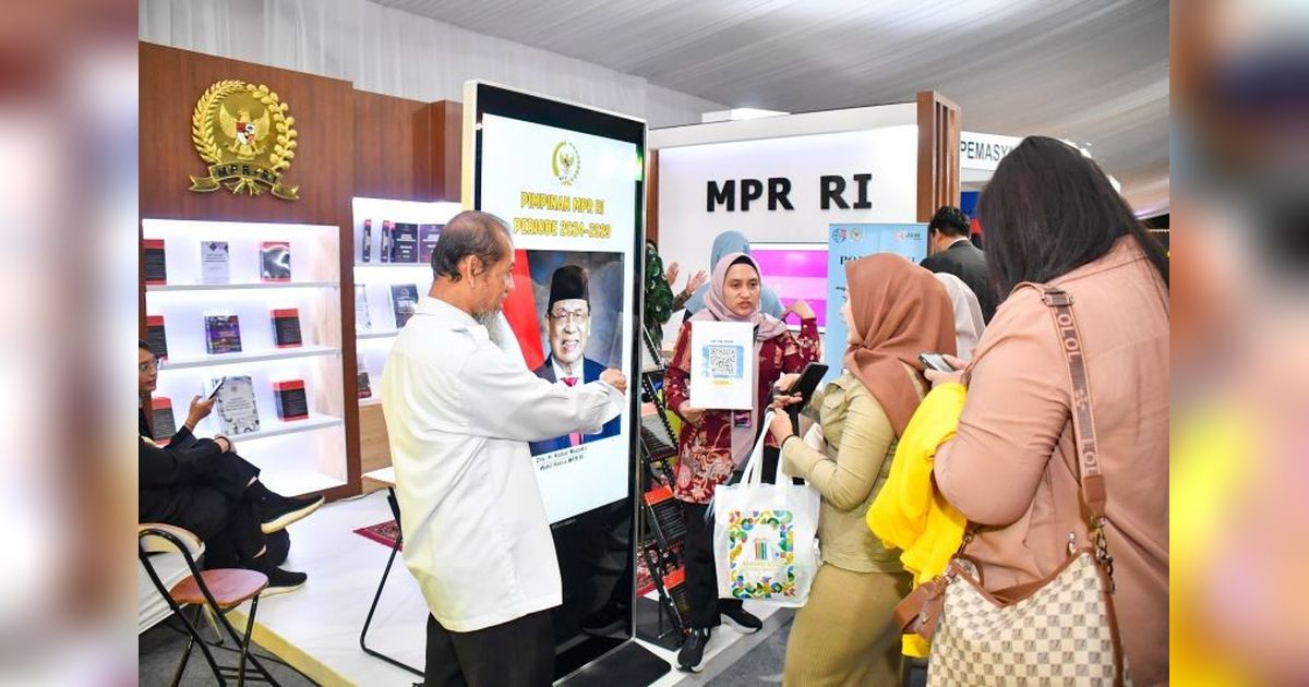 Pameran Kampung Hukum MA: Sukses Perkenalkan Produk MPR RI kepada Generasi Muda