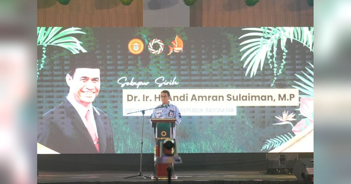 Mentan Amran: Kuasai Pangan dan Energi, Indonesia Bisa Jadi Negara Superpower!