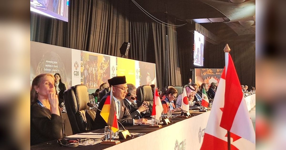 Indonesia Desak G20 Tindak Konkrit Atasi Tantangan Global