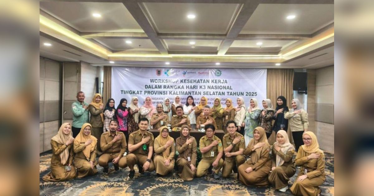 Dinkes Kalsel Perkuat SDM untuk Sistem Manajemen K3 yang Lebih Produktif