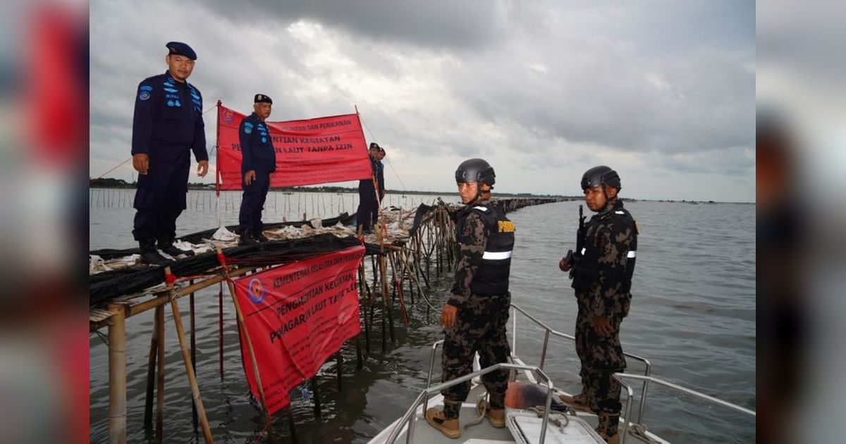 KKP Pastikan Penindakan Pagar Laut Tangerang Sesuai Aturan, Praperadilan Ditolak