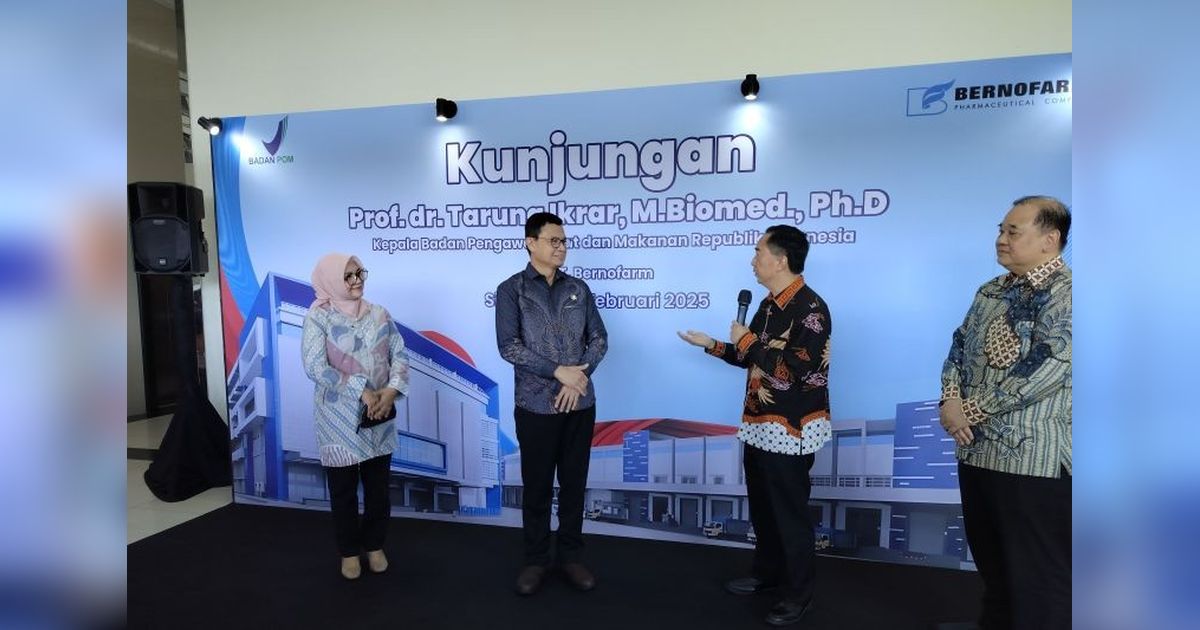 BPOM Dukung Bernofarm Produksi Obat Biologis: Langkah Menuju Kemandirian Nasional