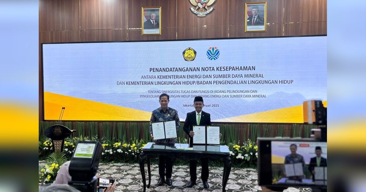 Sinergi KLH dan ESDM: MoU Perkuat Pelindungan Lingkungan di Sektor Energi