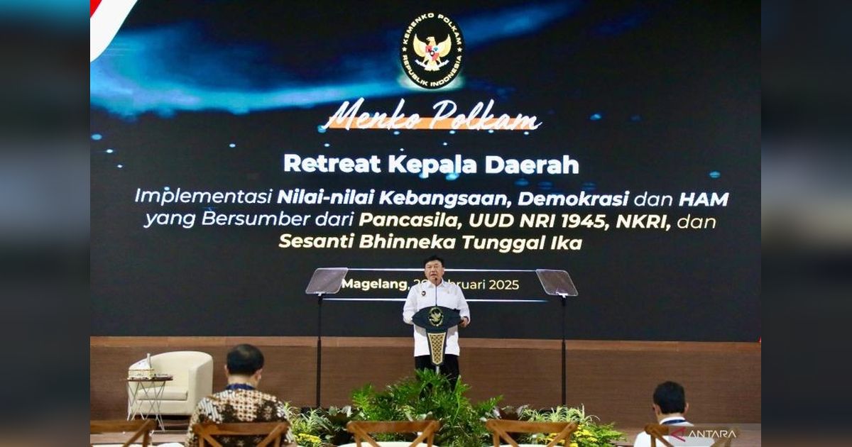 Menko Budi Gunawan Tekankan Stabilitas Politik-Keamanan sebagai Kunci Kemajuan Bangsa