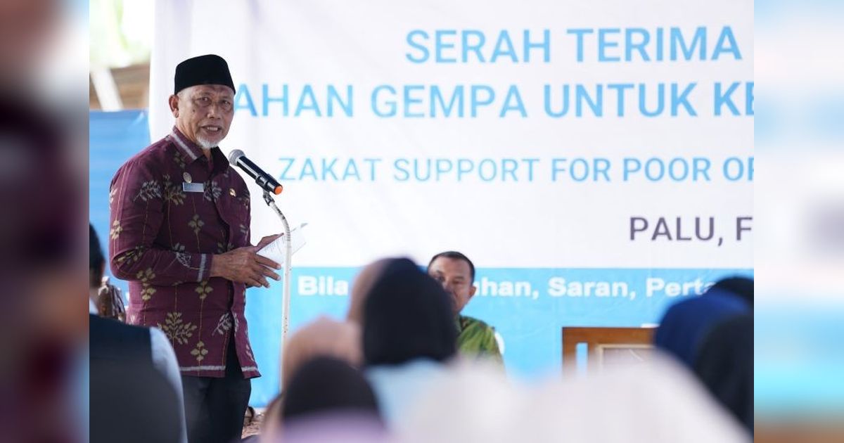 Pemkot Palu dan Islamic Relief Berikan 40 Rumah Layak Huni untuk Warga Duafa