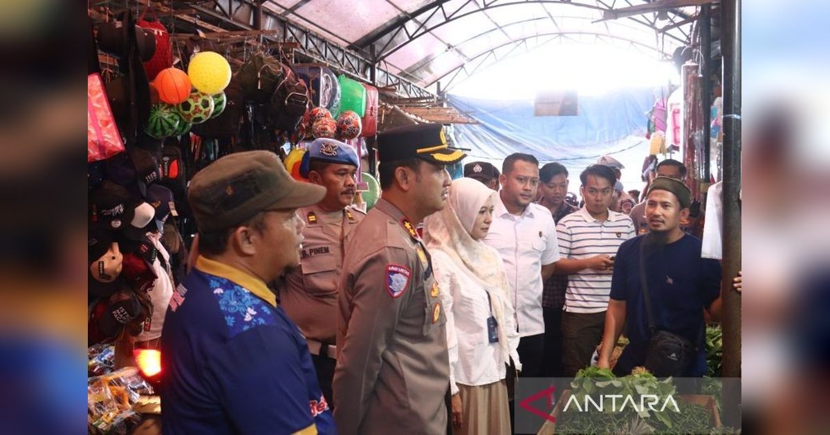 Kapolres Belitung Larang Penimbunan Bahan Pokok Jelang Ramadhan