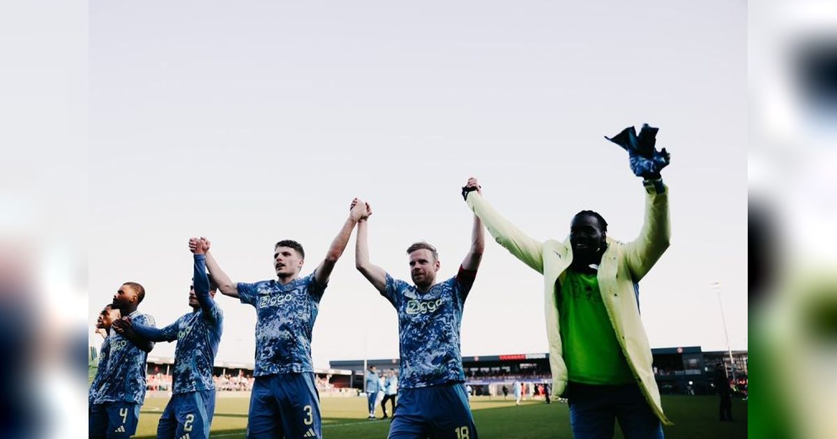 Thom Haye Tampil Penuh, Almere City Takluk dari Ajax Amsterdam