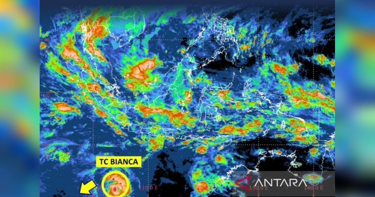 BMKG Prakirakan Hujan Guyur Sebagian Besar Kota di Indonesia