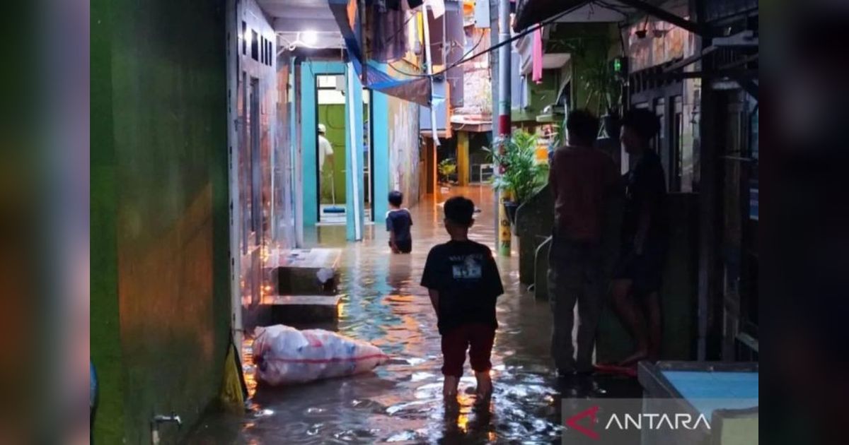 Banjir Jakarta Timur: 20 RT Terendam Akibat Luapan Kali Ciliwung