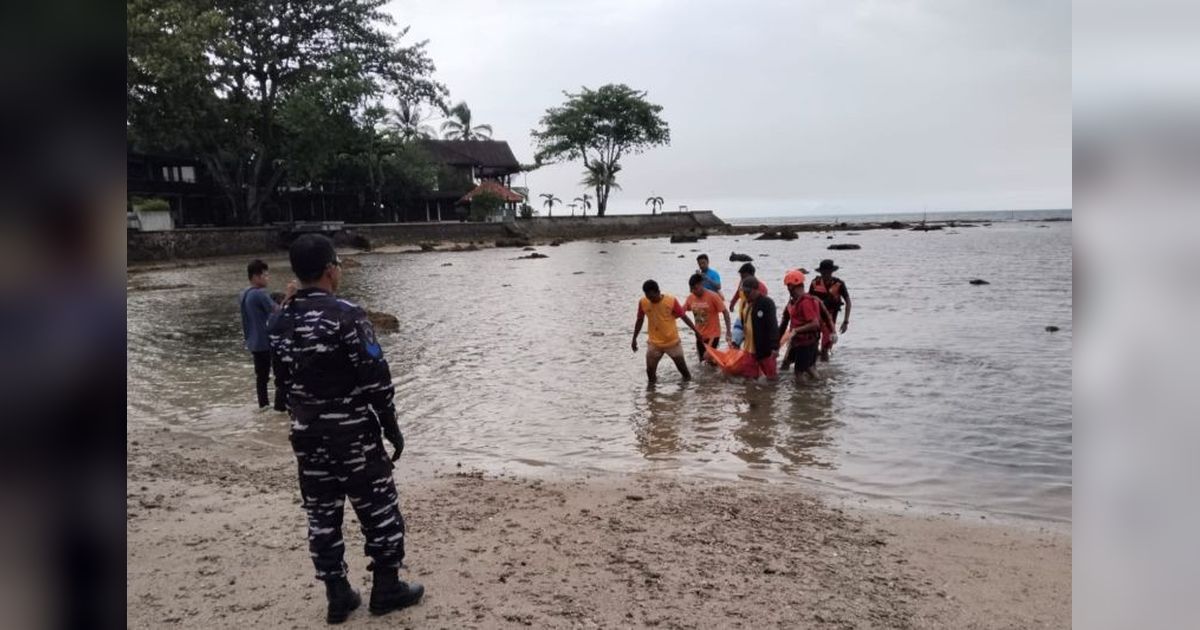 Wisatawan Hilang Terseret Ombak di Pantai Carita Ditemukan Tewas