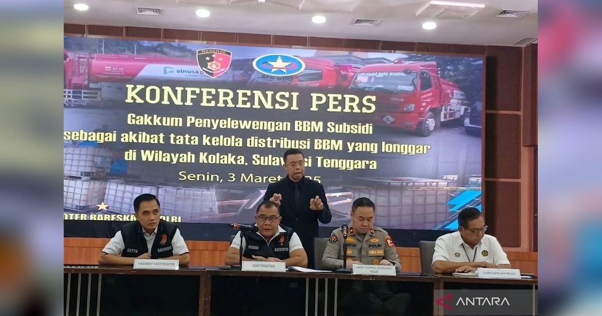 Polri Perketat Pengawasan Cegah Penyelewengan BBM Subsidi, Empat Tersangka Diamankan