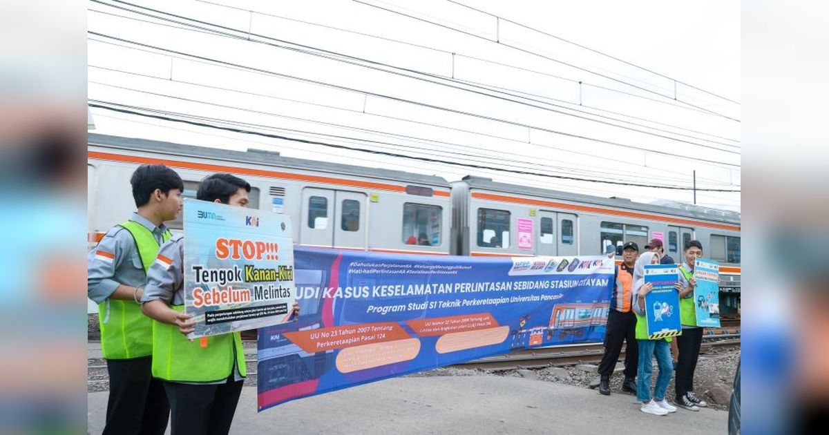 KAI Daop 1 Jakarta Larang Ngabuburit di Jalur Kereta Api: Ancaman Sanksi Mengintai