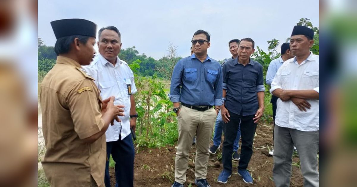 Tanggul Sungai Cimanuk Amblas di Indramayu, BBWS Cimancis Lakukan Penanganan Darurat