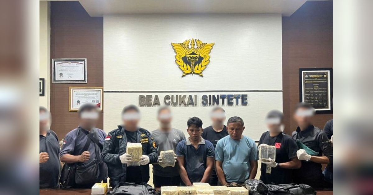Bea Cukai dan BNNP Kalbar Gagalkan Penyelundupan 10 Kg Sabu di Perbatasan