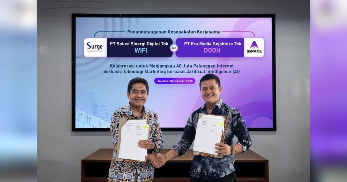 Surge dan DOOH Gandeng Tangan: Optimalkan AI untuk Jangkau 40 Juta Pelanggan Internet