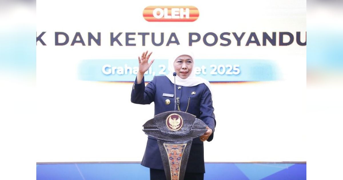 Gubernur Khofifah Ajak PKK dan Posyandu Jatim Perangi Stunting dan Sukseskan MBG