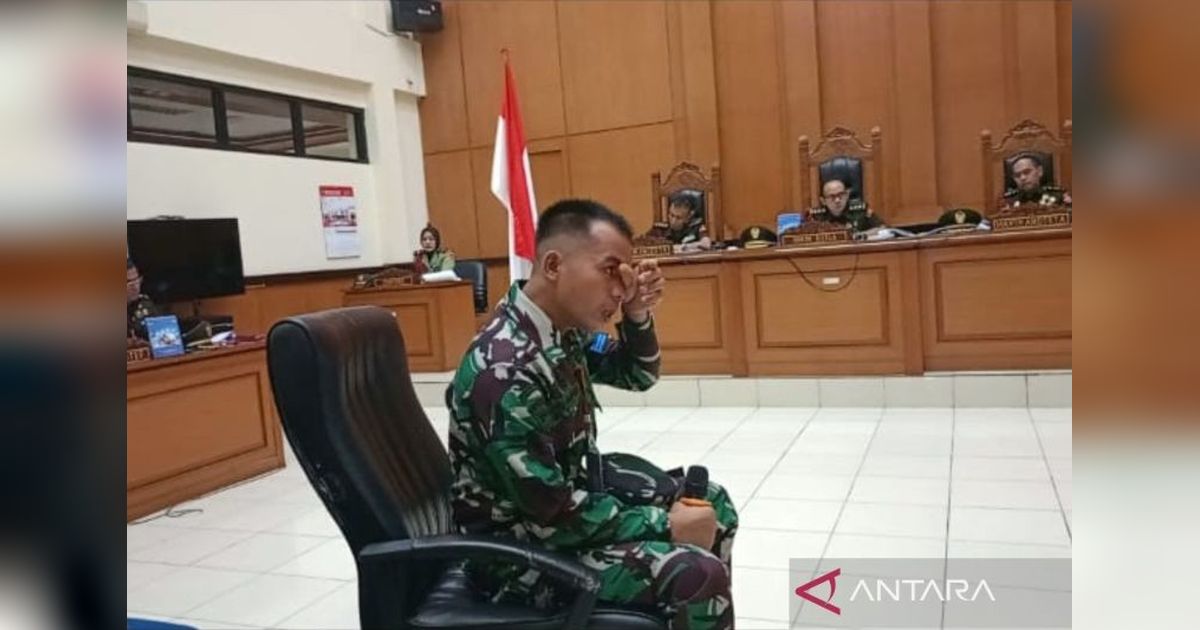 Menyesal dan Menangis, Anggota TNI Tembak Bos Rental Mobil di Tol Tangerang-Merak