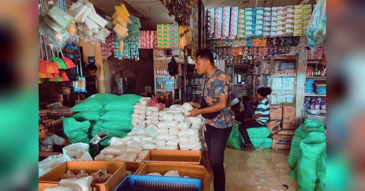 Satgas Pangan Polres Biak Awasi Harga Bahan Pokok Jelang Lebaran 2025