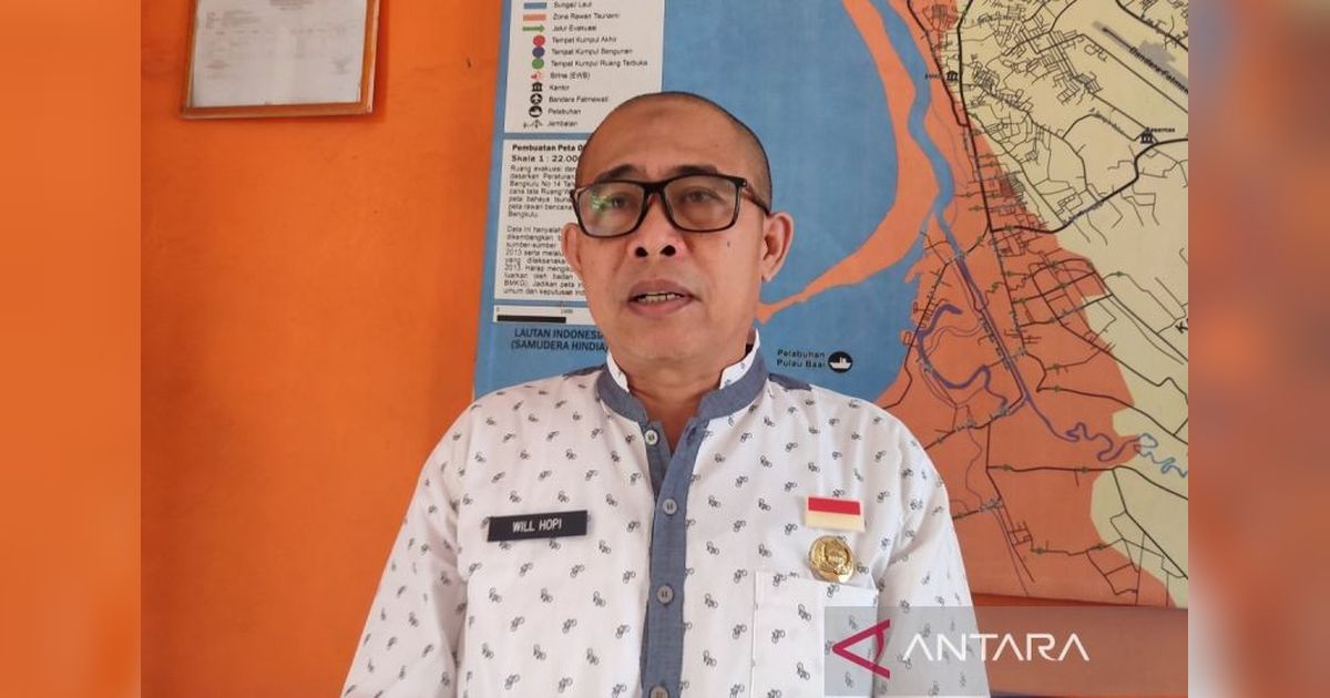 247 Rambu Evakuasi Ditetapkan di Bengkulu untuk Antisipasi Bencana