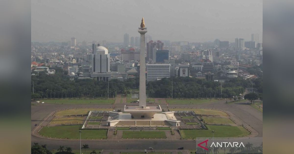 Kualitas Udara Jakarta Masuk Kategori Sedang, Peringkat 42 Dunia