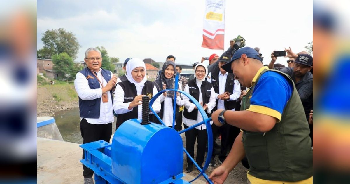 Gubernur Khofifah Resmikan DAM Boreng Lumajang: Pulihkan Produksi Pertanian dan Ketahanan Pangan