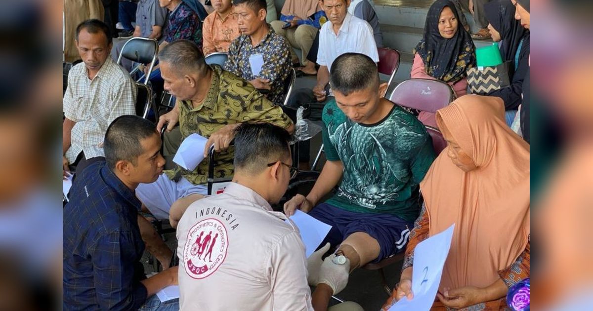 50 Tunadaksa di Jepara Terima Bantuan Kaki dan Tangan Palsu