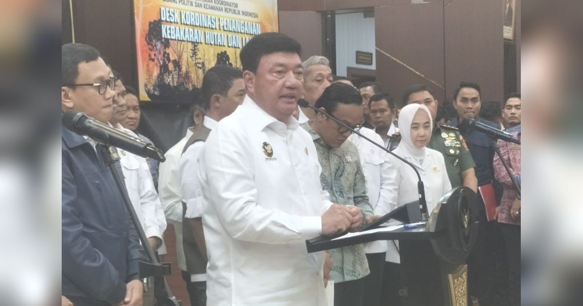 Menko Polkam Bentuk Desk Khusus Antisipasi Karhutla Jelang Musim Kemarau