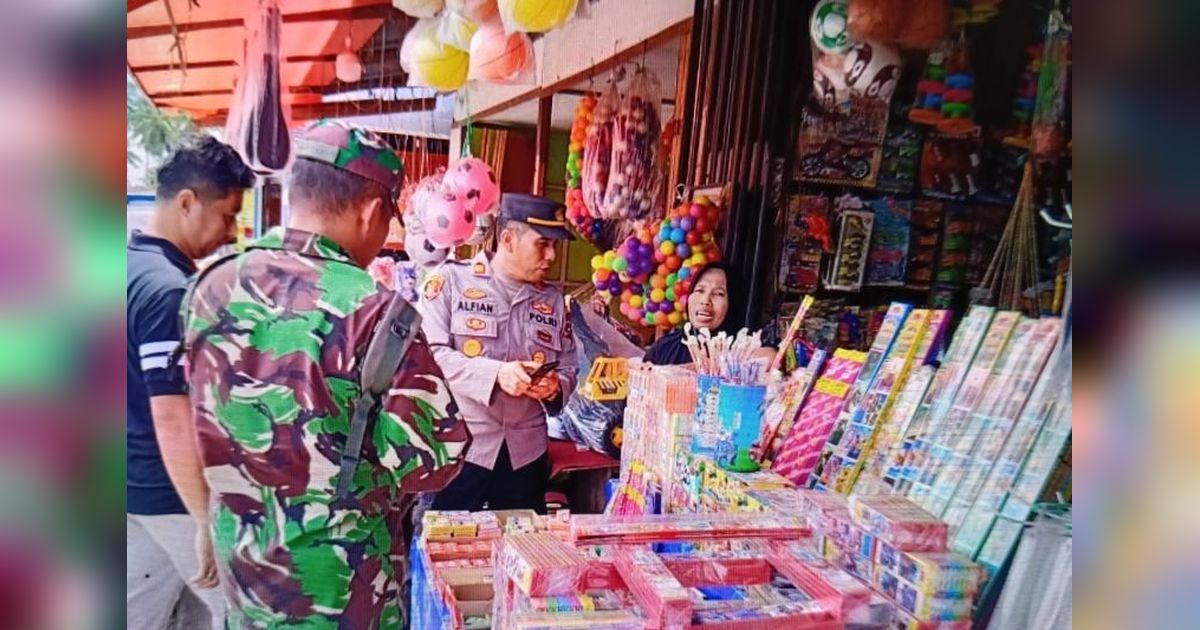 Polres Pasaman Barat Razia Petasan, Berantas Gangguan Ketertiban Selama Ramadhan