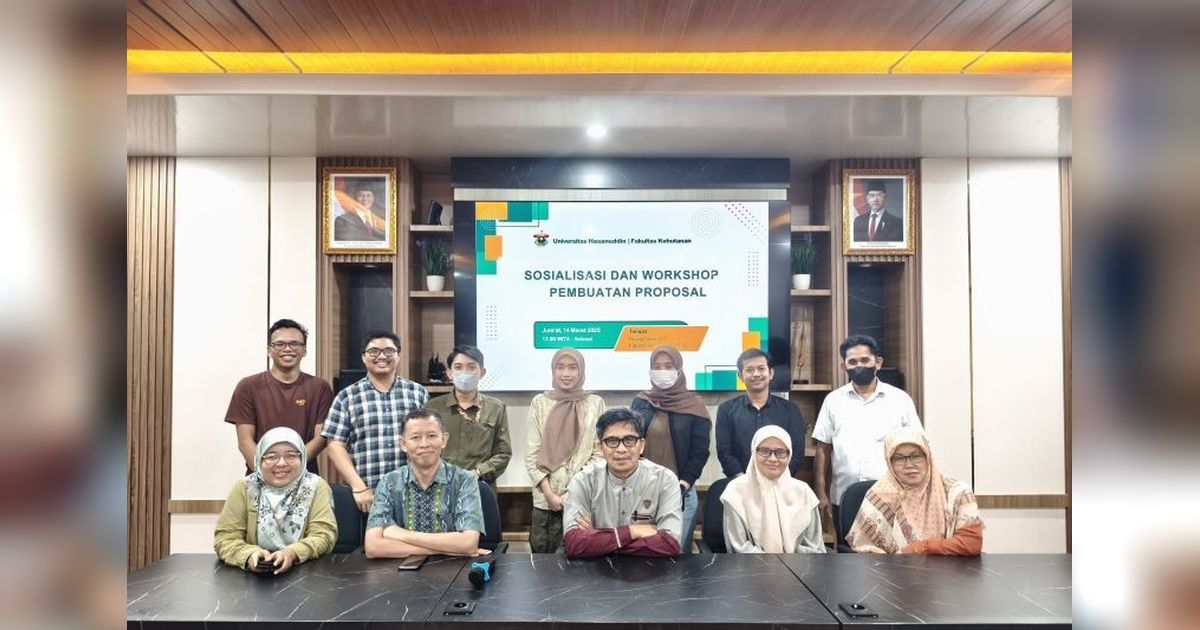 Unhas Latih Dosennya Susun Proposal Riset, Bidik Pendanaan Nasional dan Internasional