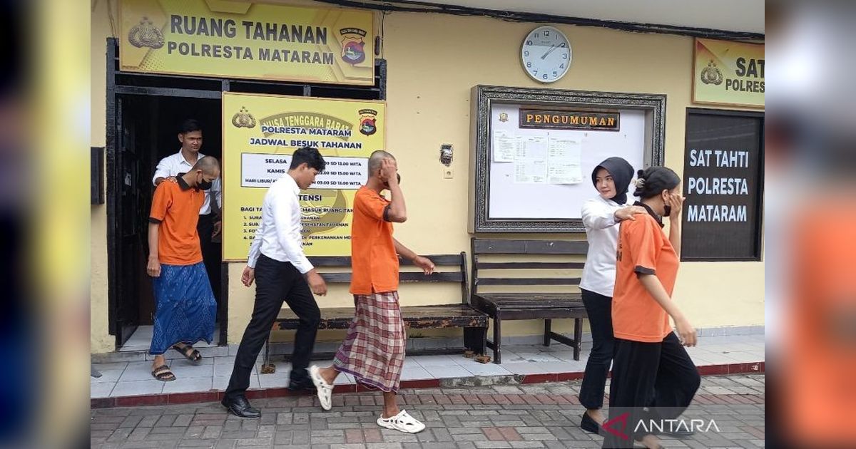 Sejoli di Mataram Ditahan, Diduga Lakukan Aborsi dan Tewaskan Bayi