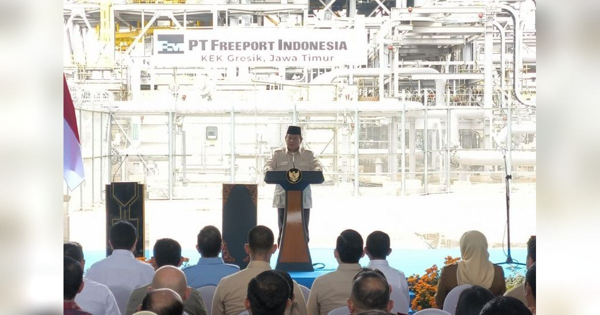 Freeport McMoRan: Contoh Korporasi Bertanggung Jawab, Kata Presiden Prabowo
