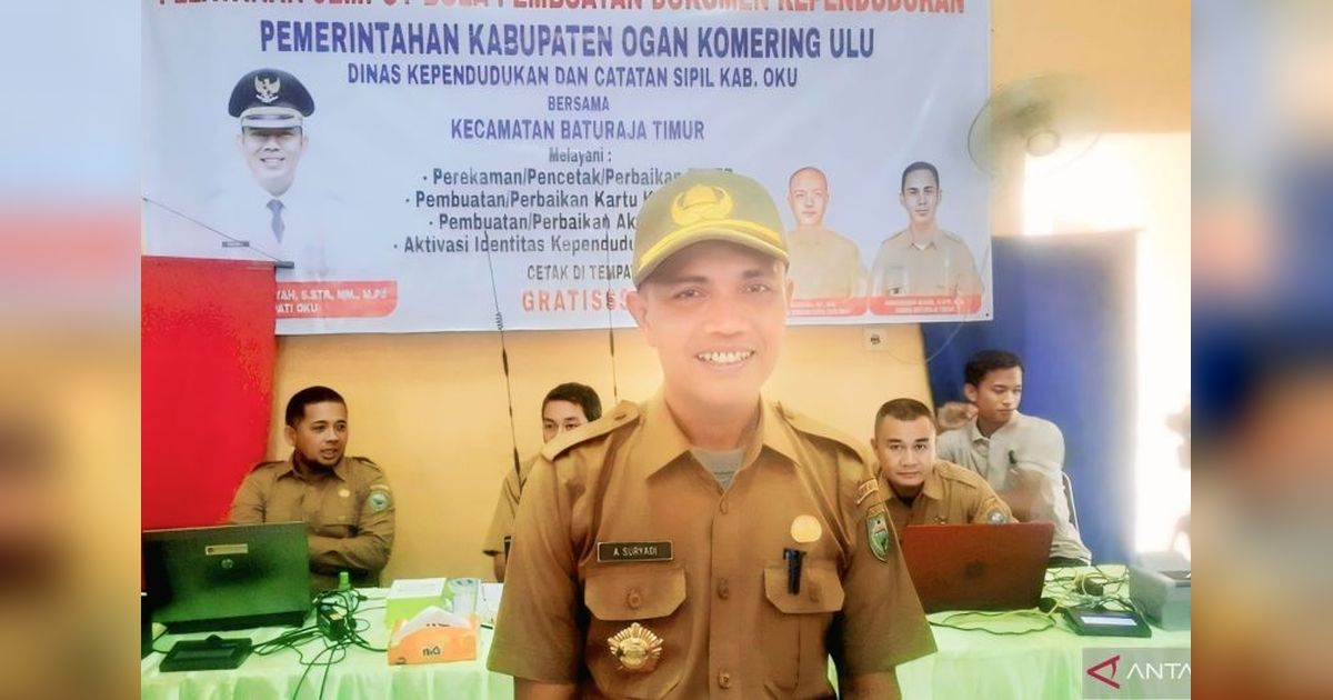 Disdukcapil OKU Berikan Akta Nikah Gratis untuk Warga Non-Muslim