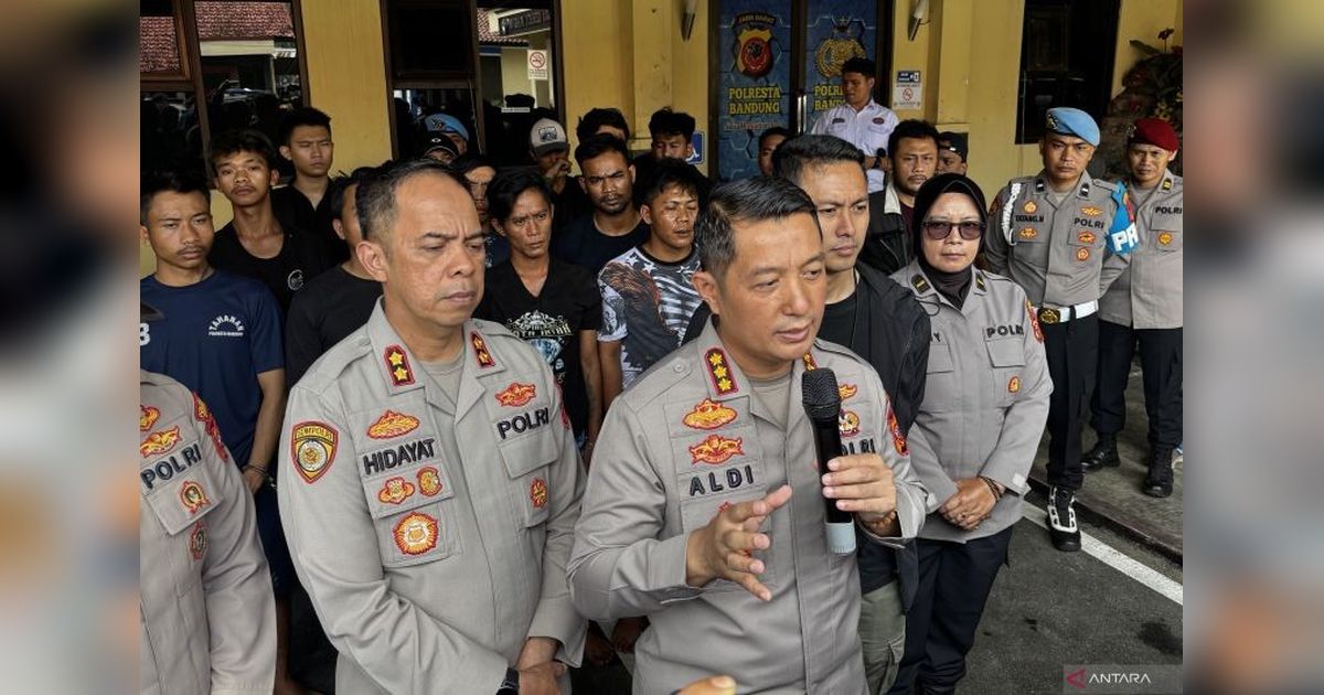 Polresta Bandung Tetapkan Lima Tersangka Pengeroyokan Juru Parkir hingga Tewas