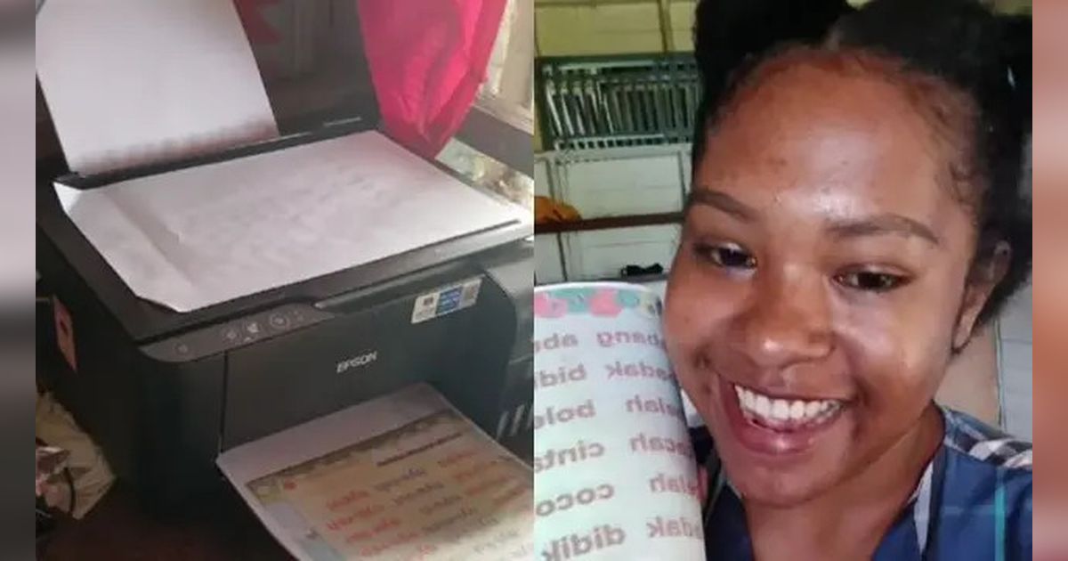 Sosok Christin Sirken, Guru dari Pedalaman di Papua yang Kreatif Ngeprint Pakai Tenaga Matahari