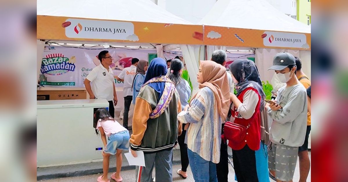 Dharma Jaya Jaga Stabilitas Harga Pangan Jelang Lebaran: Bazar Pangan Murah Hadir!