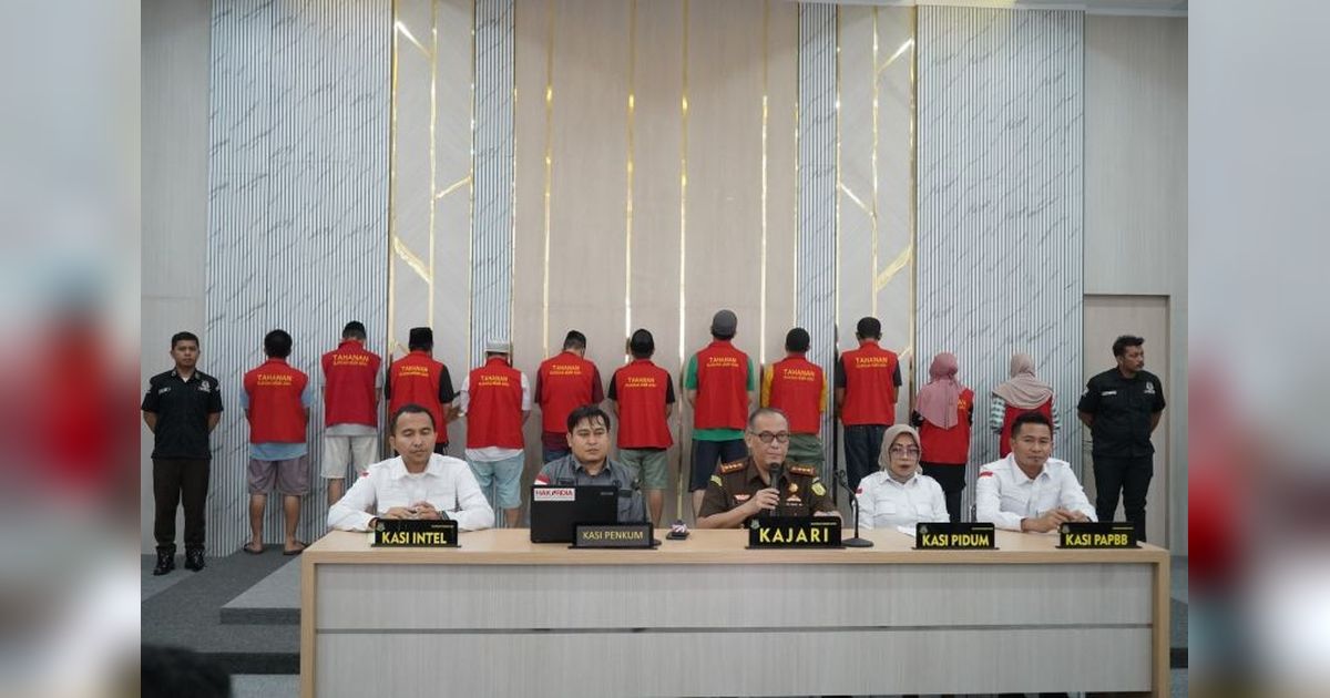 11 Tersangka Pembuat Upal Ditahan di Rutan Makassar, Ancaman 15 Tahun Penjara!