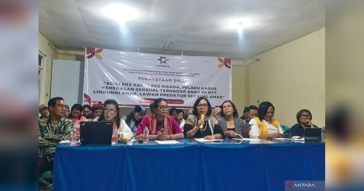 SAKSIMINOR NTT Jamin Perlindungan Korban Kekerasan Seksual Eks Kapolres Ngada