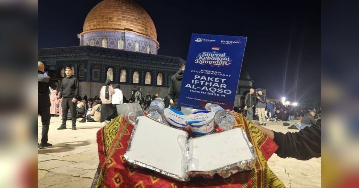 Bosowa Peduli Salurkan Paket Iftar Ramadhan ke Al-Quds, Palestina