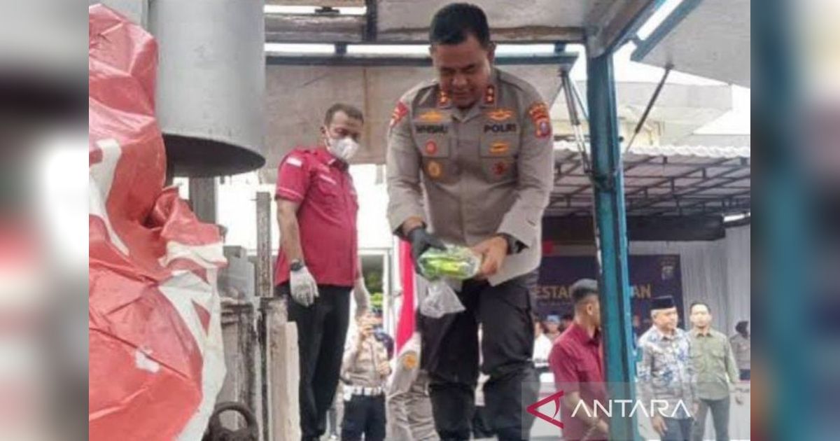 Polrestabes Medan Musnahkan 33 Kg Sabu, Selamatkan 330.000 Jiwa