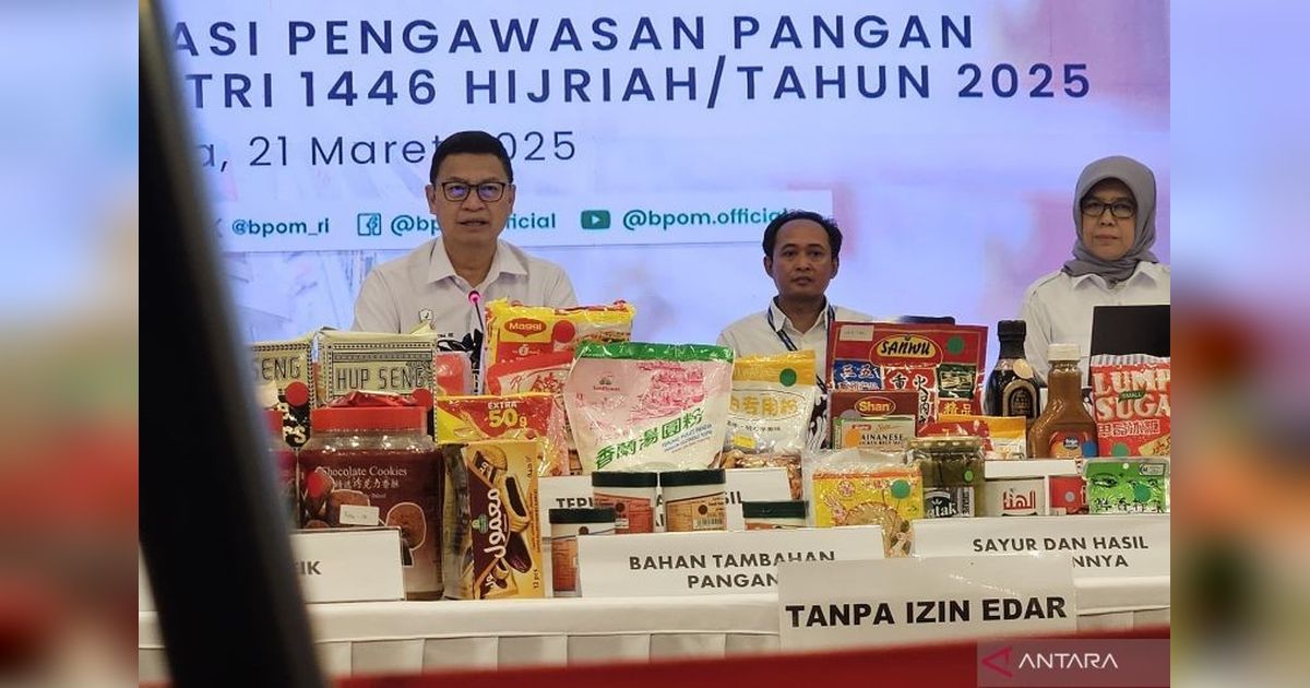 BPOM Temukan 35.534 Produk Pangan Ilegal Jelang Lebaran: Jakarta Jadi Pusatnya!