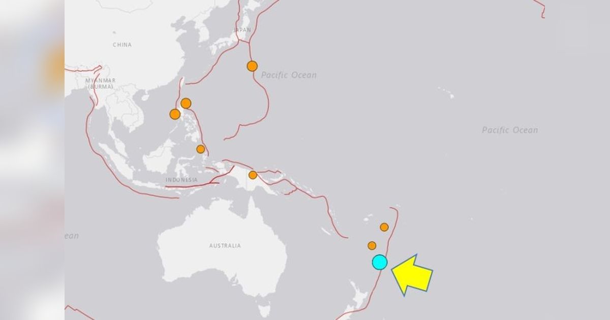 Peringatan Tsunami di Selandia Baru Usai Gempa 6,8 Magnitudo Guncang Pantai Barat