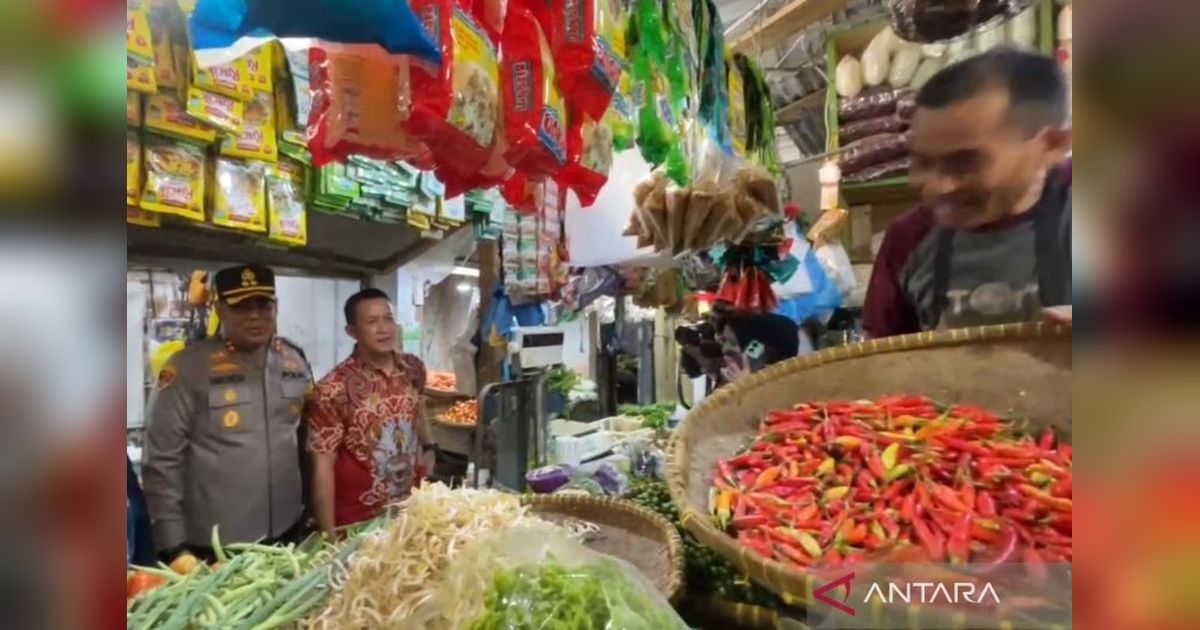 Satgas Pangan Pastikan Stok Bahan Pokok Aman Jelang Lebaran di Tasikmalaya