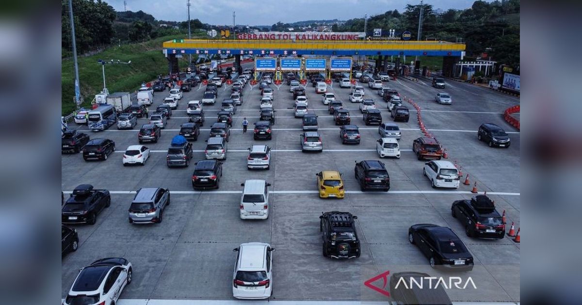2,1 Juta Kendaraan Diperkirakan Tinggalkan Jakarta hingga H+2 Lebaran