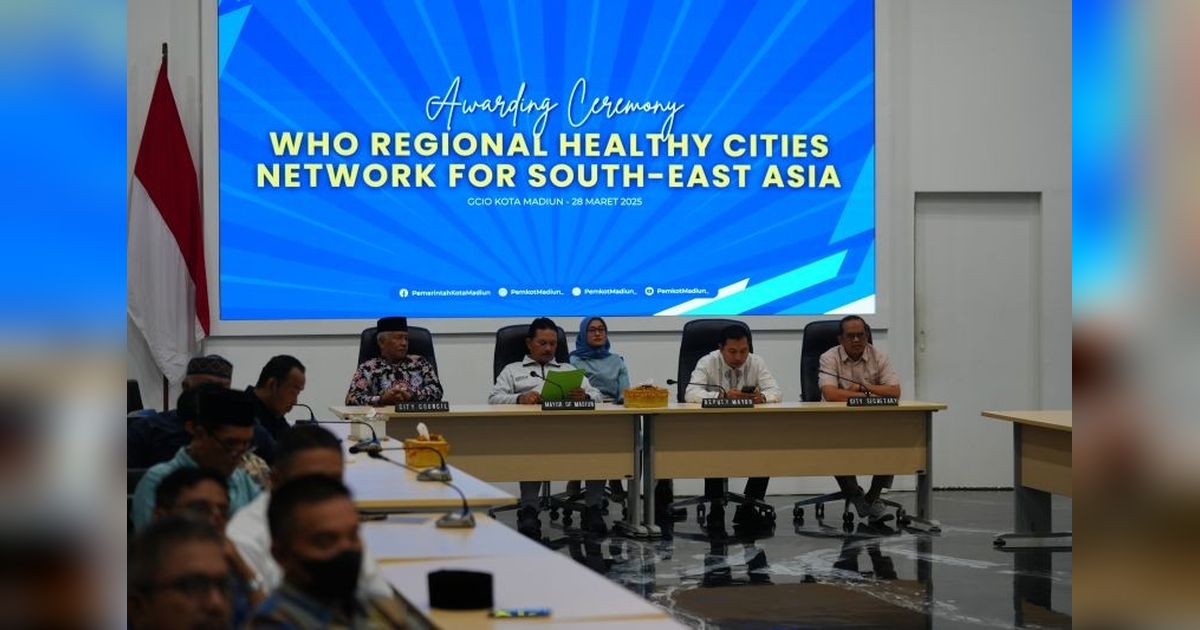 Kota Madiun Diakui WHO SEARO, Berkomitmen Bangun Kota Sehat