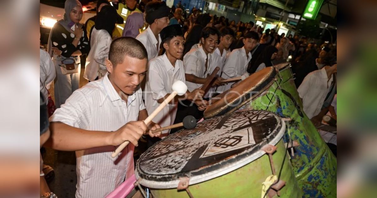 Polresta Mataram Alihkan Arus Lalu Lintas Antisipasi Pawai Takbiran Idul Fitri