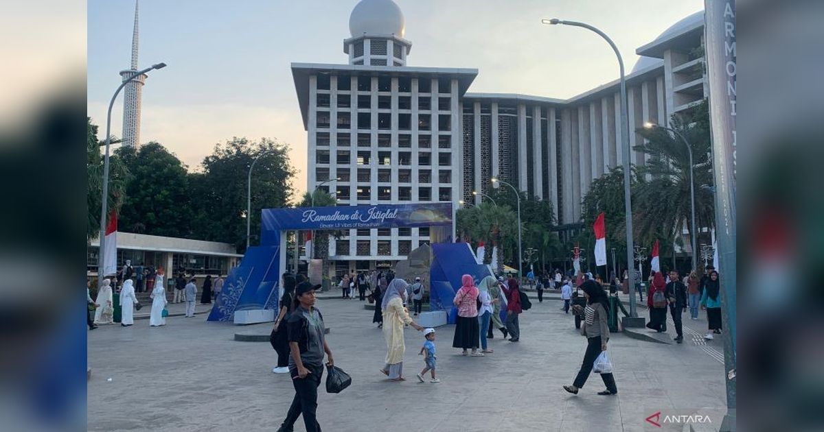 Masjid Istiqlal Siapkan 9 Lokasi Parkir untuk Shalat Idul Fitri 1446 H