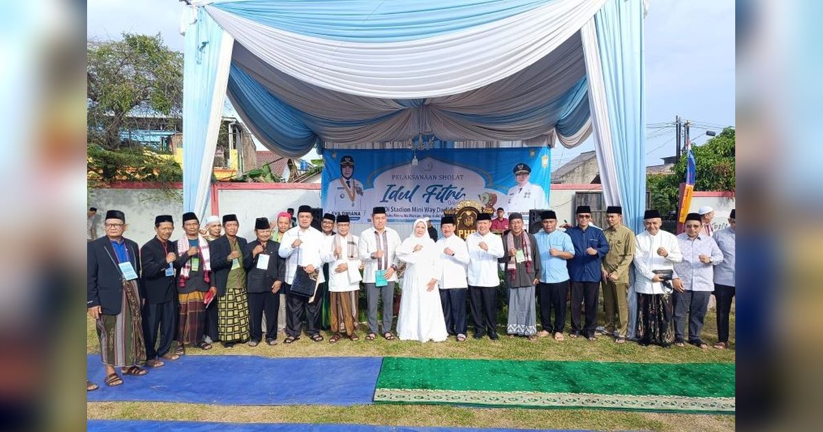 Idul Fitri 1446 H: Wali Kota Bandarlampung Ajak Warga Jaga Silaturahmi