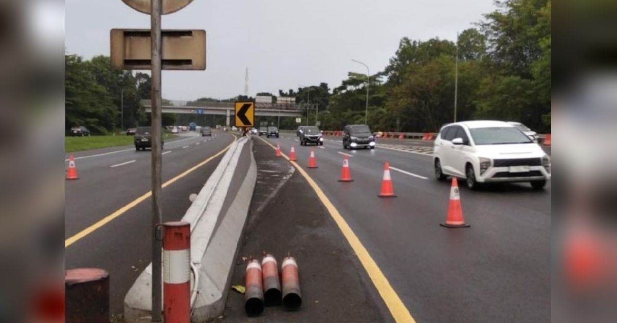 Contraflow Tol Jagorawi Arah Puncak Antisipasi Lonjakan Pemudik Lebaran